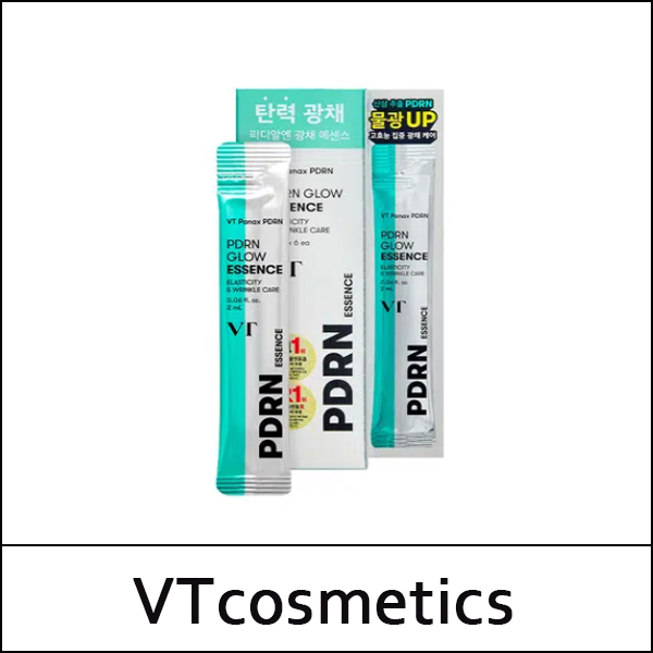 [VT Cosmetics] (da) PDRN Glow Essence (2ml*6ae) 1 Pack / 0335(24) / 4,000 won(R)