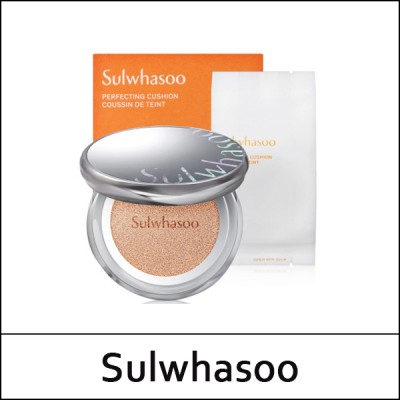 [Sulwhasoo] ★ Sale 45% ★ (bo) Perfecting Cushion (15g*2ea) 1 Pack / #21N1 Beige / Semi Matte / (sg) 264(24)/374(34) / 974(534)50(10) / 89,000 won()
