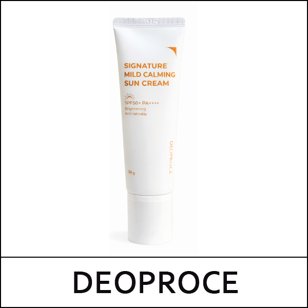 [DEOPROCE] (ov) Signature Mild Calming Sun Cream 50g  / 93(53)25(20) / 4,900 won(R)