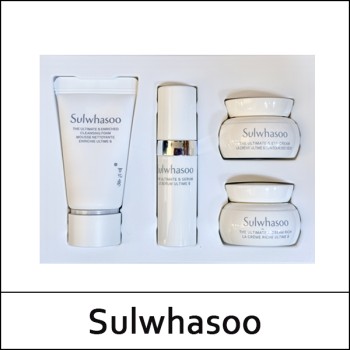 [Sulwhasoo] (bo) Sulwhasoo The Ultimate S Kit (4 Items) / 71001(12) / 18,700 won(R)