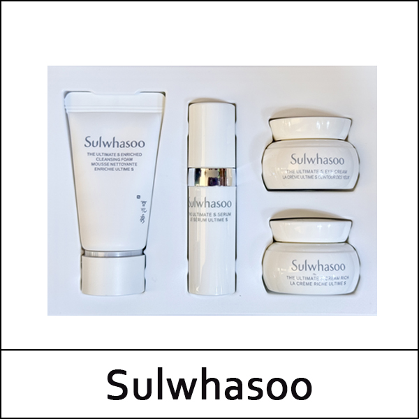 [Sulwhasoo] (bo) Sulwhasoo The Ultimate S Kit (4 Items) / 7101(12) / 18,700 won(R) / S