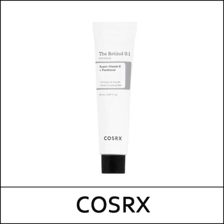[COSRX] (bo) The Retinol 0.1 Cream 20ml / EXP 2027.01 / Box 70 / (ho) 531 / 54199(20) / 4,000 won(R)