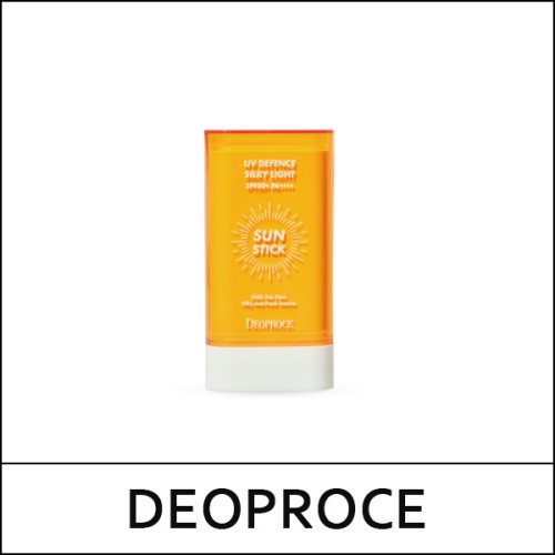 [DEOPROCE] (ov) UV Defence Silky Light Sun Stick SPF 50+ PA++++ 19g / 44(93)25(24) / 5,500 won(R)