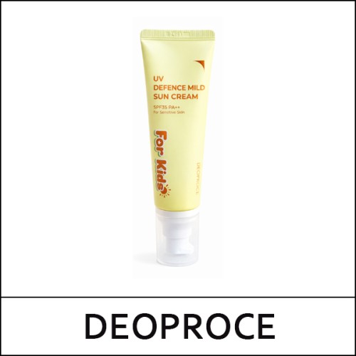 [DEOPROCE] (ov) UV Defence Mild Sun Cream For Kids SPF35 PA++ / 63(33)25(20) / 4,500 won(R)