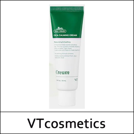 [VT Cosmetics] (da) VT Cica Calming Cream 50ml / 0520(15) / 6,000 won(R)