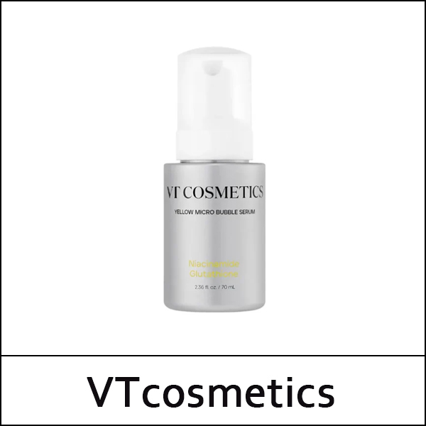 [VT Cosmetics] (bo) Niacinamide Glutathione Yellow Micro Bubble Serum 70ml / 121(11)01(11) / 13,300 won(R)