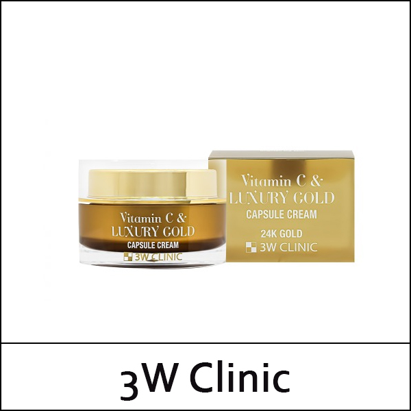 [3W Clinic] (b) Vitamin C & Luxury Gold Capsule Cream 55g / 0101(8) / 11,000 won(R)