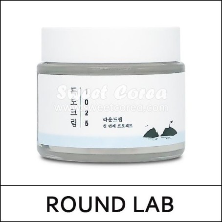 [ROUND LAB] ★ Sale 44% ★ (bo) 1025 Dokdo Cream 80ml / Box 40 / 71/67150(9) / 32,000 won() / S