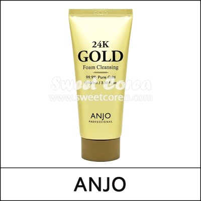 [Anjo] (sj) 24K Gold Foam Cleansing 100ml / Box 160 / 0106(10) / 1,600 won(R)