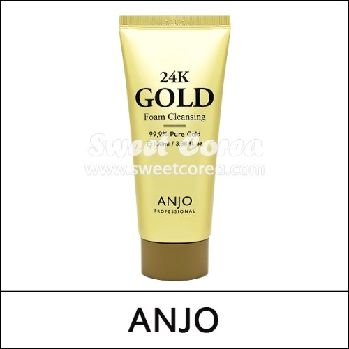 [Anjo] (sj) 24K Gold Foam Cleansing 100ml / Box 160 / 0106(10) / 1,600 won(R)