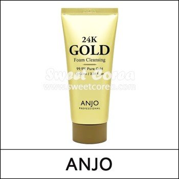 [Anjo] (sj) 24K Gold Foam Cleansing 100ml / Box 160 / 0106(10) / 1,600 won(R)