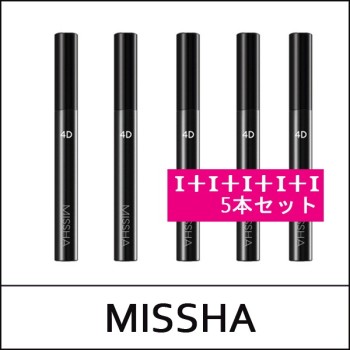 [MISSHA] ★ Sale 50% ★ (hpL) Mascara 7g / 3D / 4D / Box 36/900 / 0225(45) / 4,800 won(45) / 재고