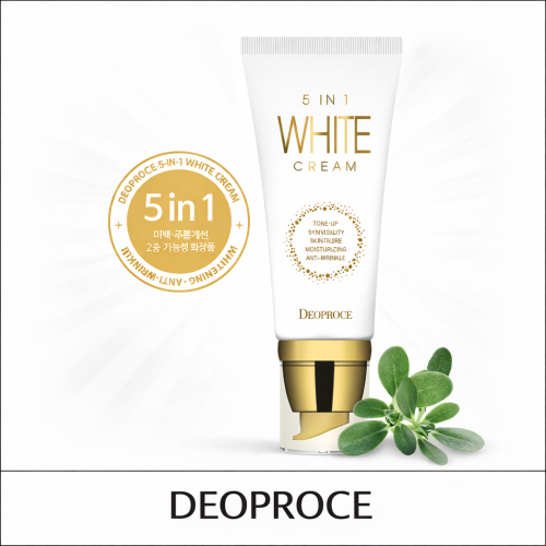 [DEOPROCE] (ov) 5 In 1 White Cream 50g / 5401(16) / 5,000 won(R)