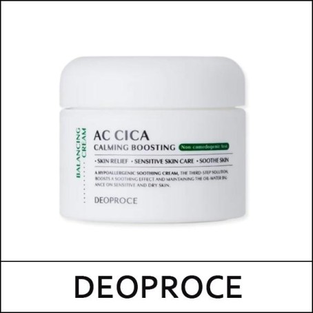 [DEOPROCE] (ov) AC Cica Calming Boosting Balancing Cream 50g / 14/9303(13) / 5,000 won(R) / S