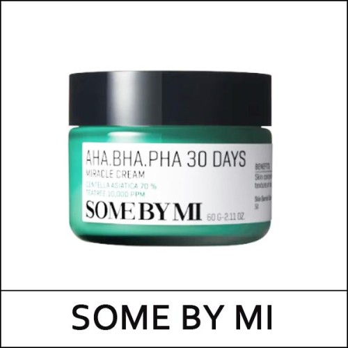 [SOME BY MI] (jh) AHA BHA PHA 30 Days Miracle Cream 60g / EXP 2026.12 / (bo) 431 / 82199(10) / 9,000 won(R)