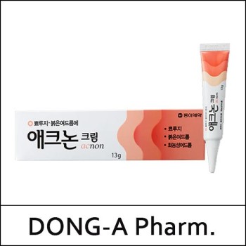 [DONG-A Pharm.] (bo) Acnon Cream 13g / 49(58)/88(08)15(24) / 10,100 won(R) / S