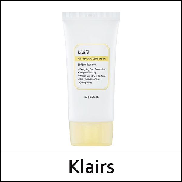 [Klairs] ★ Sale 15% ★ (n) All Day Airy Sunscreen 50g / SPF50+ PA++++ / (cu) 501 / 79/4199(16) / 19,500 won()