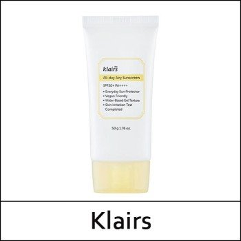 [Klairs] ★ Sale 15% ★ (n) All Day Airy Sunscreen 50g / SPF50+ PA++++ / (cu) 501 / 79/4199(16) / 19,500 won()