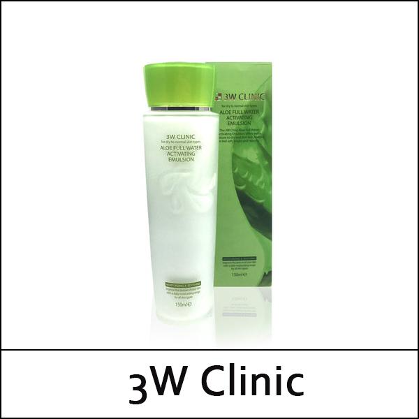 [3W Clinic] (b) Aloe Full Water Activating Emulsion 150ml / 0301(4) / 3,300 won(R) / S