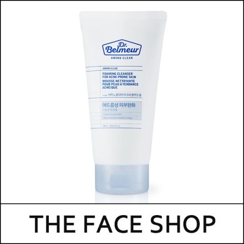 [THE FACE SHOP] (hp) Dr Belmeur Amino Clear Foaming Cleanser for Acne-Prone Skin 150ml / EXP 2026.04 / 0799(8) / 3,000 won(R)