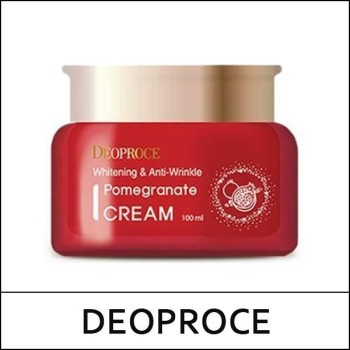 [DEOPROCE] (ov) Whitening & Anti-Wrinkle Pomegranate Cream 100ml / Whitening and Anti-Wrinkle / 7302(7) / 4,500 won(R)