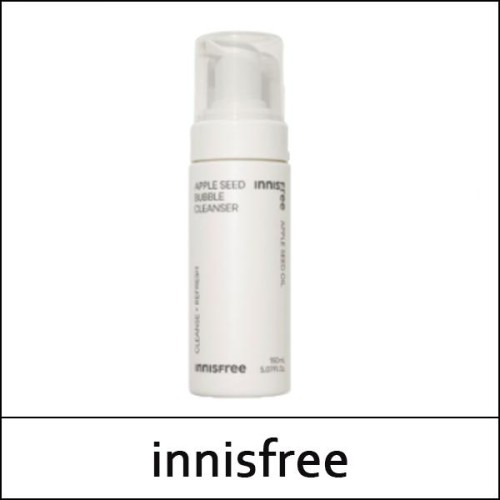 [innisfree] (tt) Apple Seed Bubble Cleanser 150ml / EXP 2026.07 / 5,000 won(R)