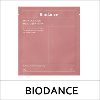 [BIODANCE] (bo) Bio Collagen-Real Deep Mask (34g*4ea) 1 Pack / Box 60 / (sgL) 821/531 / (jh) 341(31) / 451(41)50(6) / 15,700 won(R)