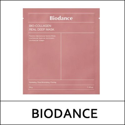 [BIODANCE] (bo) Bio Collagen-Real Deep Mask (34g*4ea) 1 Pack / Box 60 / (sgL) 821/531 / (jh) 341(31) / 451(41)50(6) / 15,700 won(R)
