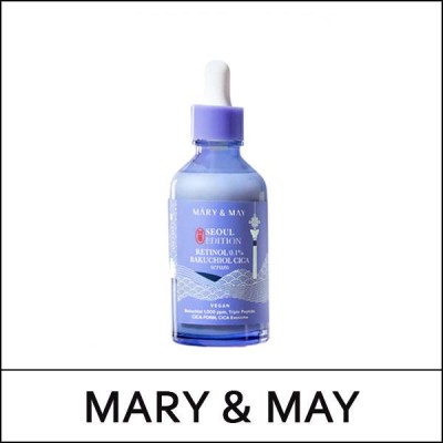 [MARY & MAY] (bo) Retinol 0.1% Bakuchiol Cica Serum Seoul Edition 80ml / 2101(7) / 13,200 won(R)