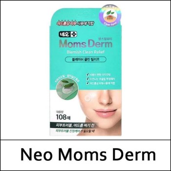 [Neo Moms Derm] (a) Blemish Clean Relief (108ea) 1 Pack / 52/7201(55) / 3,000won(R)