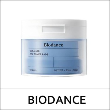 [BIODANCE] (bo) Cera-Nol Gel Toner Pads 60ea(140g) / CeraNol Gel Toner Pads / Box 24 / (jh) 451(41) / (jn) 621(511) / 6199(5) / 16,000 won(R) / 부피