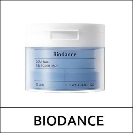 [BIODANCE] (bo) Cera-Nol Gel Toner Pads 60ea(140g) / CeraNol Gel Toner Pads / Box 24 / (jh) 451(41) / (jn) 621(511) / 6199(5) / 16,000 won(R) / 부피