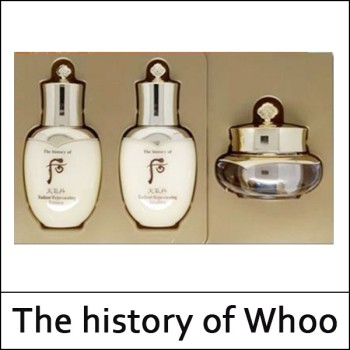 [The History Of Whoo] (sg) Cheongidan Radiant 3Pcs Gift Set  / 천기단 화현 3종 / (sgL) 49(58) / 611(501)50(6) / 12,000 won(R) / 구형