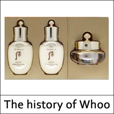 [The History Of Whoo] (sg) Cheongidan Radiant 3Pcs Gift Set  / 천기단 화현 3종 / (sgL) 49(58) / 611(501)50(6) / 12,000 won(R) / 구형