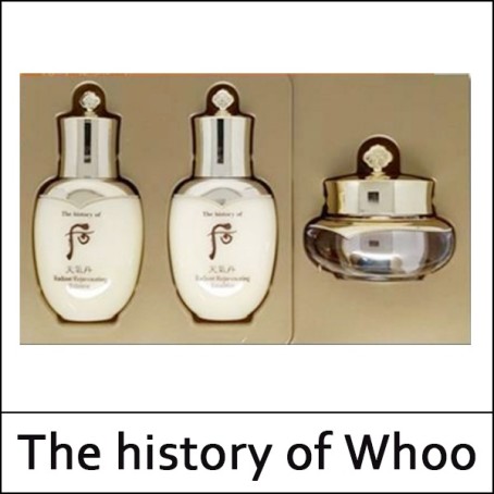 [The History Of Whoo] (sg) Cheongidan Radiant 3Pcs Gift Set  / 천기단 화현 3종 / (sgL) 49(58) / 611(501)50(6) / 12,000 won(R) / 구형