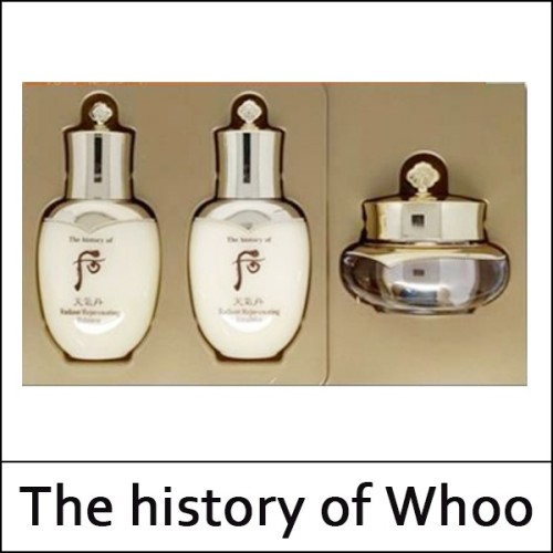 [The History Of Whoo] (sg) Cheongidan Radiant 3Pcs Gift Set  / 천기단 화현 3종 / (sgL) 49(58) / 611(501)50(6) / 12,000 won(R) / 구형