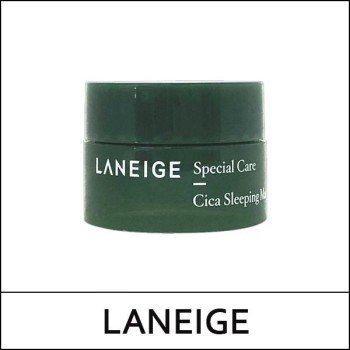 [LANEIGE] (tt) Cica Sleeping Mask 10ml / Mini Size / Green Case / 51/5299(40) / 2,500 won(R) / 구형