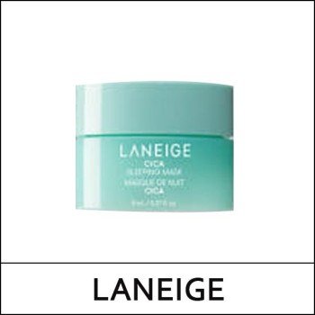 [LANEIGE] (tt) Cica Sleeping Mask 8ml / Mini Size / Mint Case / 0301(40) / 3,300 won(R) / 신형