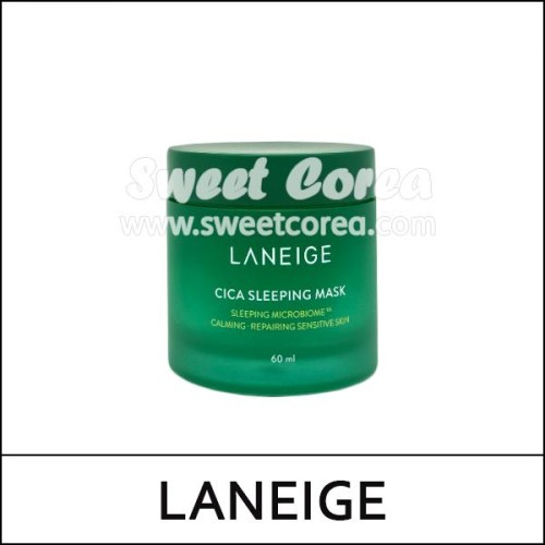 [LANEIGE] (bo) Cica Sleeping Mask 60ml / EXP 2026.10 / 녹색 본품 / (sgL) 61(541) / 561(51)99(8) / 12,000 won(R) / 구형