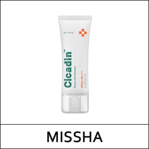 [MISSHA] (hp) Cicadin Rescue Mild Sunscreen 40ml / EXP 2026.07 / 9699(16) / 2,000 won(R)