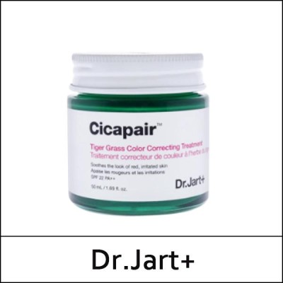 [Dr. Jart+] (bo) Cicapair Tiger Grass Color Correcting Treatment 50ml / EXP 2027.04 / Box 24 / (db) 132 / 54299(7) / 23,000 won(R)