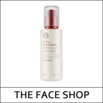 [THE FACE SHOP] ★ Sale 46% ★ (a) Pomegranate & Collagen Volume Lifting Serum 80ml / 볼륨탄력 에센스 / (cu) 401/611 / 21/22150() / 23,000 won(6)
