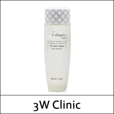 [3W Clinic] (b) Collagen White Clear Softener 150ml / Collagen Clear Softener / 53/3325(4) / 4,200 won(R) / S