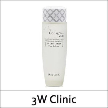 [3W Clinic] (b) Collagen White Clear Softener 150ml / Exp 2027.02 / Collagen Clear Softener / 53/3399(4) / 2.000 won(R) / S