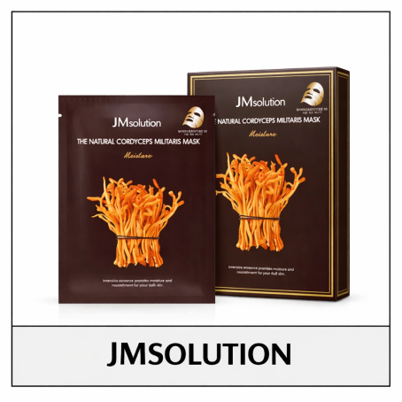 [JMsolution] (bo) The Natural Cordyceps Militaris Mask [Moisture] (30ml*10ea) 1 Pack / 동충하초 / Box 40 / (j) 24(83) / 4415(3) / 5,100 won(R)