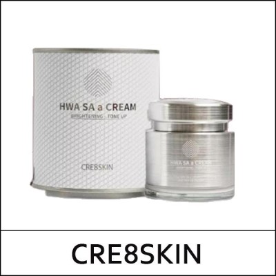 [Cre8skin] (bo) HWA SA a Cream 80g / Brightening Tone Up / 화사한 크림 / Box / 51115(5) / 13,200 won(R)