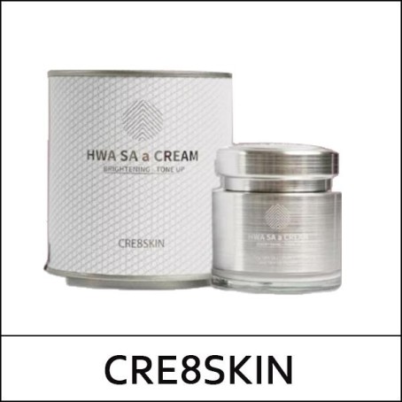 [Cre8skin] (bo) HWA SA a Cream 80g / Brightening Tone Up / 화사한 크림 / Box / 51115(5) / 13,200 won(R)