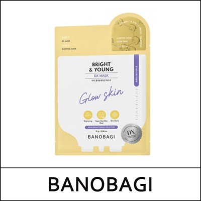 [BANOBAGI] (bo) DX Mask Bright & Young (25g*7ea) 1 Pack / EXP 2027.02 / (b) 05 / 0899(5) / 8,000 won(R)