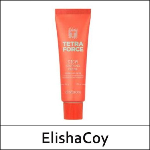 [ElishaCoy] (jh) Tetraforce Cica Soothing Cream 50g / EXP 2026.09 / Box 80 / 6699(18) / 2,000 won(R)