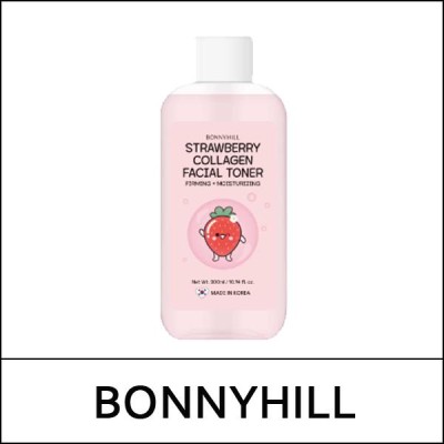 [BONNYHILL] (bo) Strawberry Collagen Facial Toner 300ml / (boL) 84/8599(5) / 5,800 won(R)
